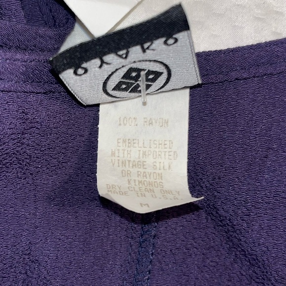 NWT Authentic Oyako purple dress size medium - Picture 7 of 8